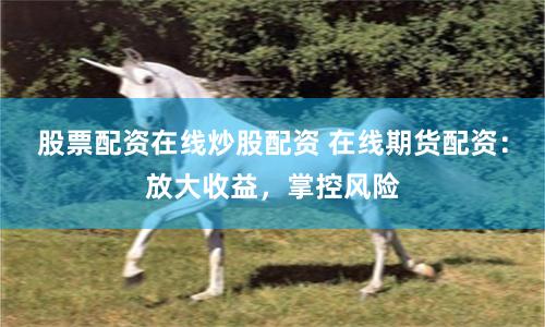 股票配资在线炒股配资 在线期货配资：放大收益，掌控风险